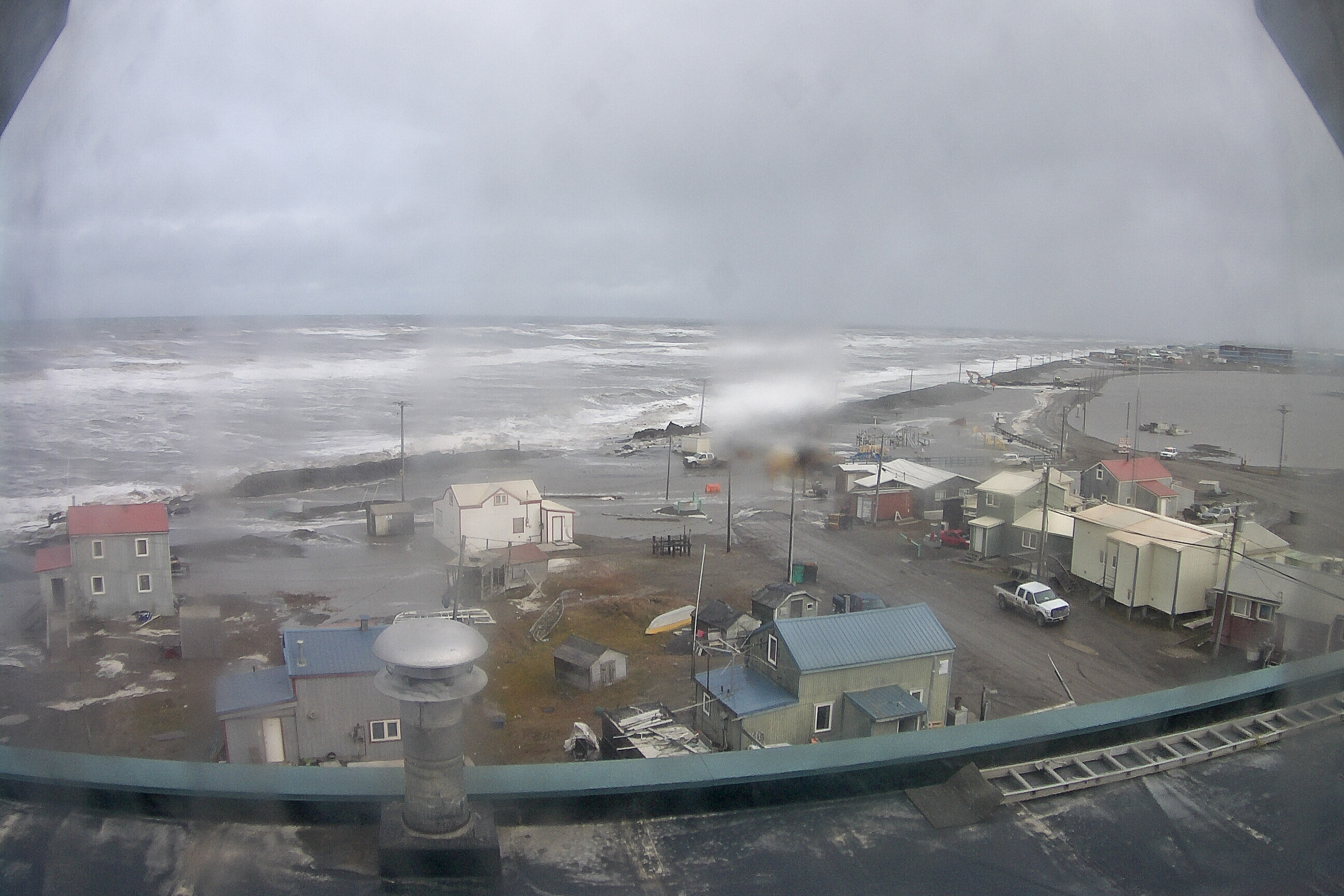 One storm away from a catastrophe Barrow seeks money for seawall